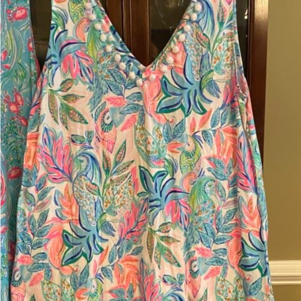 HOT🔥Lilly Pulitzer Camilla Swing Resort White XL NWOT